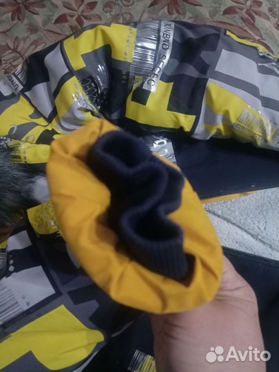 Куртка зимняя для мальчика 140 146