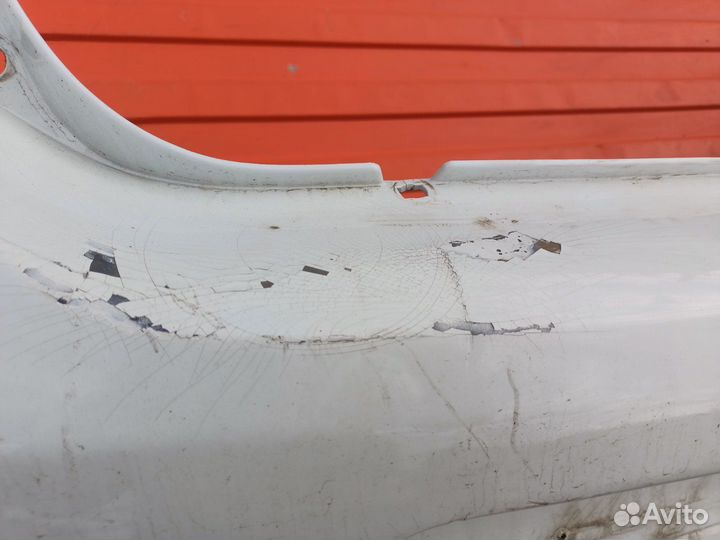 Renault Logan (14-18) - Задний бампер Б/У