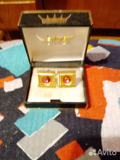 Запонки мужские 2 комплекта