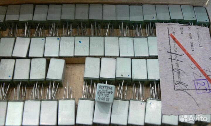 Конденсаторы К73П-3 разные номиналы много, новые