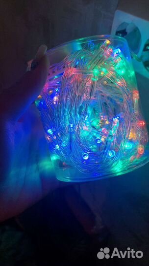 Гирлянда новая на елку