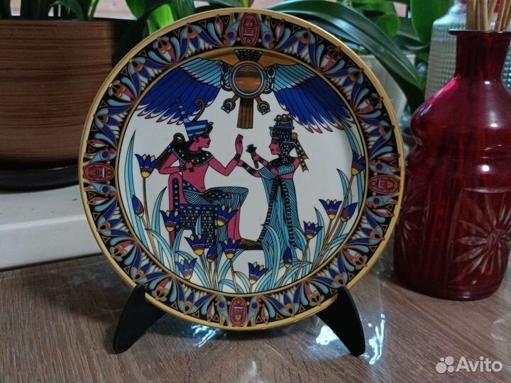 Декоративная тарелка древний Египет 19 см