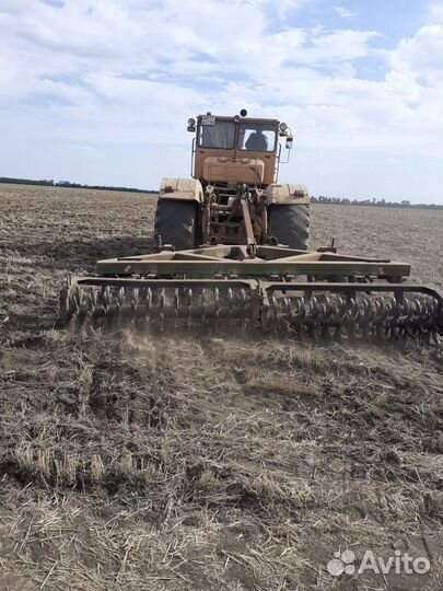 Пахота, дискование, глубокорыхление тракт-ми К-701