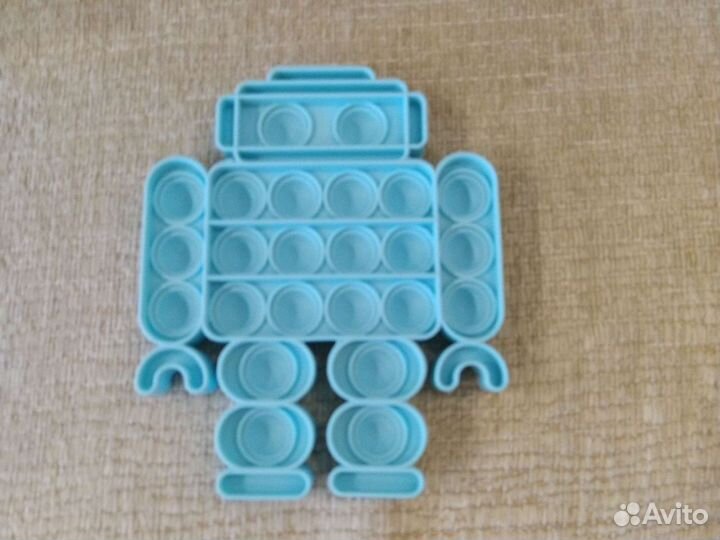 Поп ит, радужный и робот