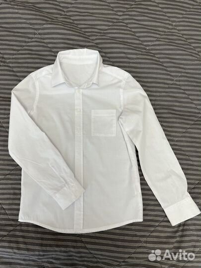 Рубашка белая 134