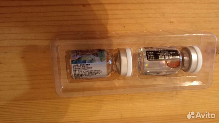 Линзы контактные цветные красные