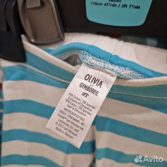 Комплект платье леггинсы gymboree 3t 104