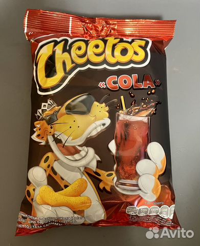 Чипсы cheetos со вкусом Колы купить в Санкт-Петербурге с доставкой ...