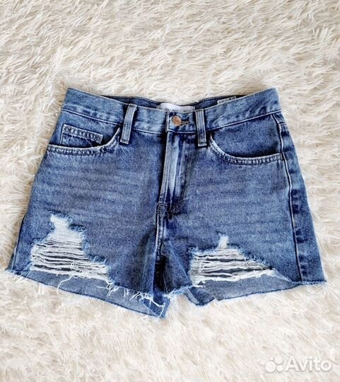 Джинсовые шорты для девочки 146