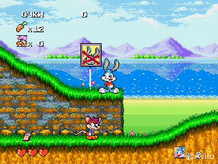 Игра Tiny Toon Adventures для Sega