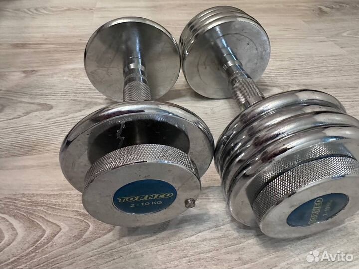 Гантели разборные torneo