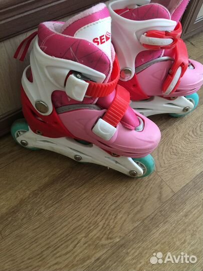 Роликовые коньки детские раздвижные