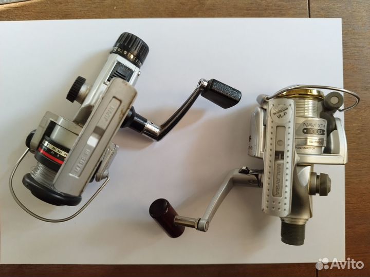 Катушки рыболовные бу