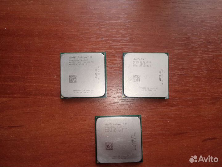 Процессоры amd 3-4 ядерные