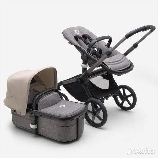 Коляска Bugaboo Fox5, Graphite/Grey/Desert Taupe