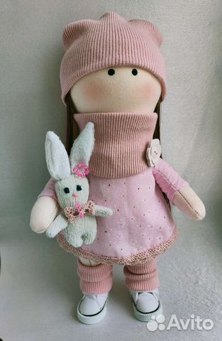 Кукла Зефирка, интерьерная 27,5 см