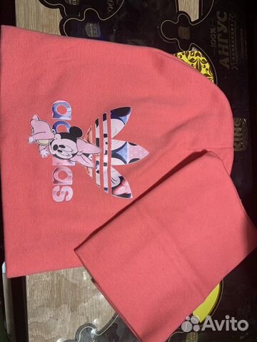 Комплект шапка, шарф