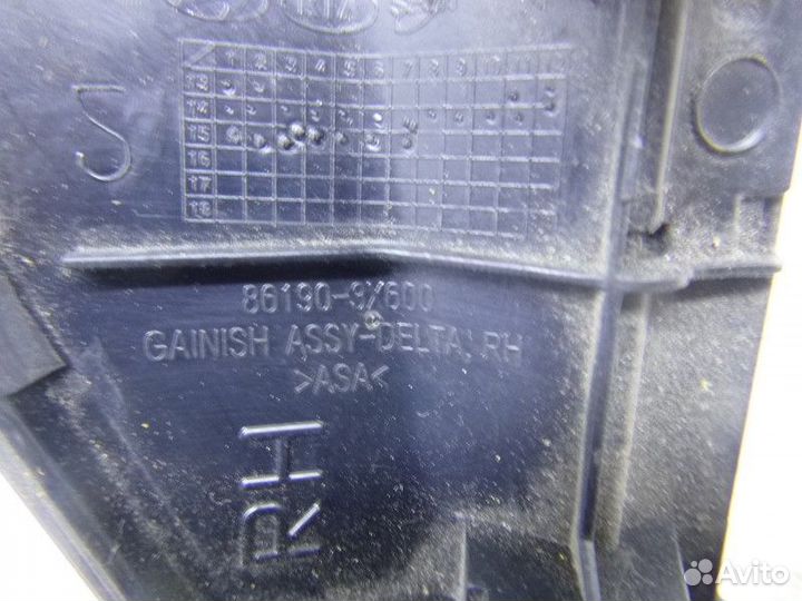 Уголок переднего крыла правого hyundai elantra 201