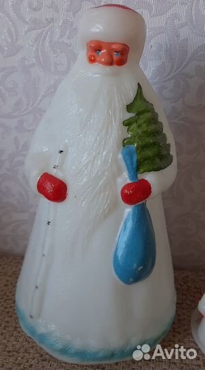 Дед мороз с зайцем. СССР