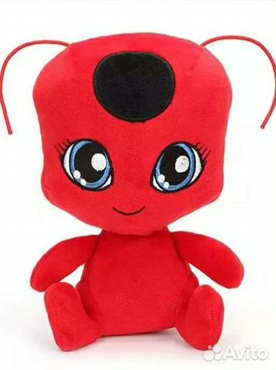 Мягкая игрушка кукла леди баг тикки супер кот