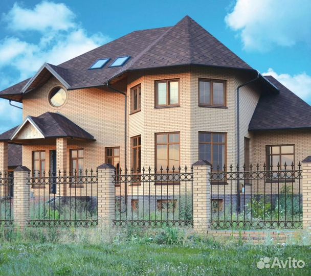 Облицовочный кирпич светлый