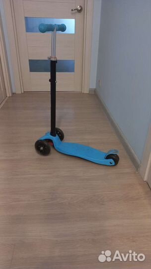 Самокат детский трехколесный бу