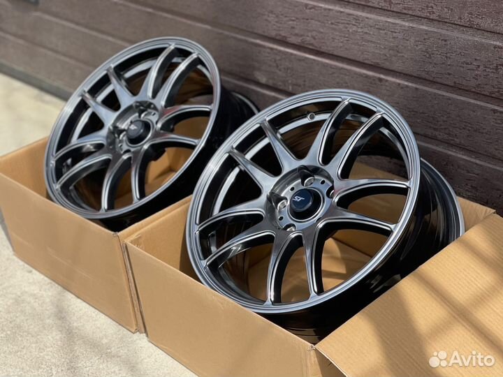 Диски Work Kiwami R17 5x114.3 хром тойота мазда
