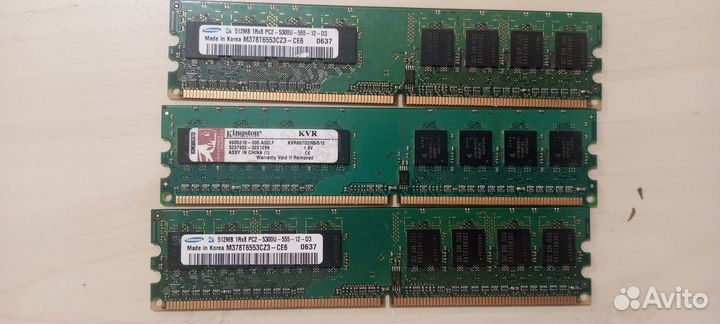 Озу ddr3 512mb + Sata-Data