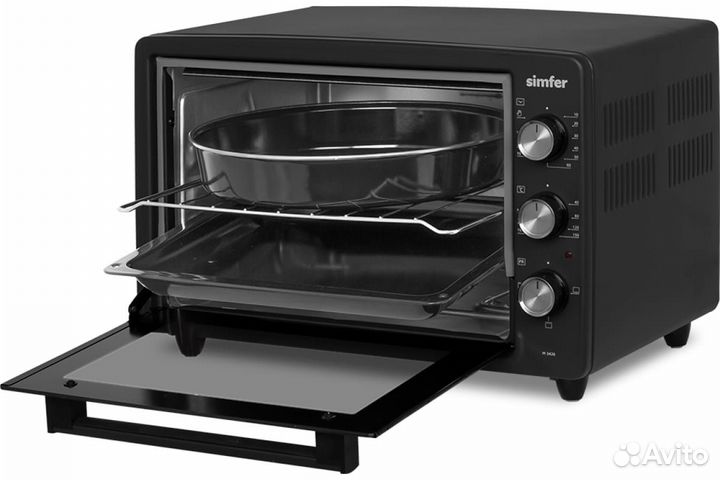 Мини-печь Simfer 1300 Вт, черный
