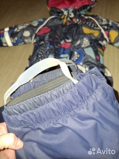 Комбинезон crockid для девочки зимний