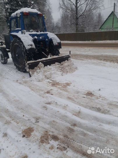Услуги трактора мтз