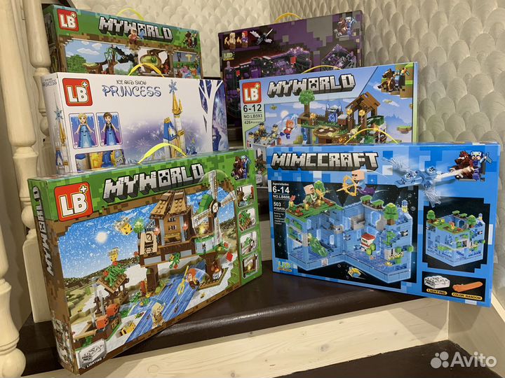 Конструктор лего Майнкрафт