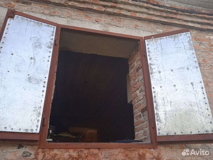 Ставни железные утепленные