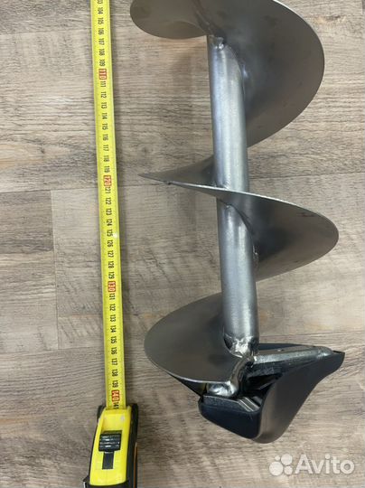 Титановый ледобур 150мм. Новый