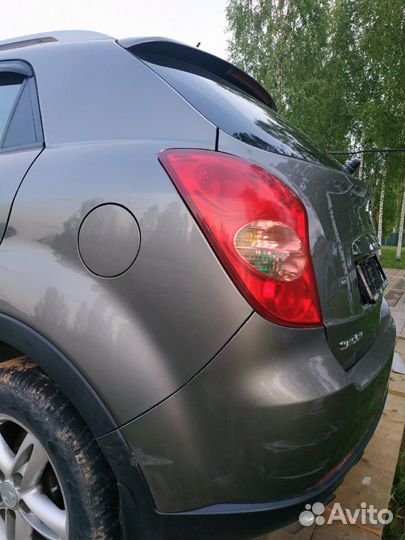 Лючок бензобака серый Ssang Yong Actyon 2