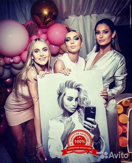 Портрет по фото, дрим арт, шарж