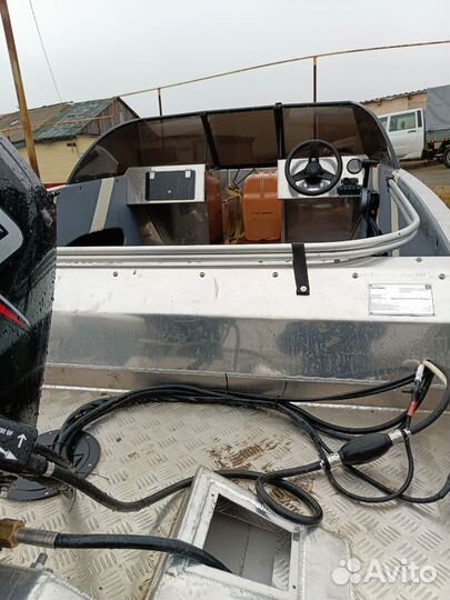 Тактика 550 bw, мотор hidea 60 л.с