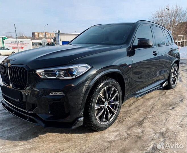 Обвес BMW X5 G05 + Накладки на зеркала (Карбон)