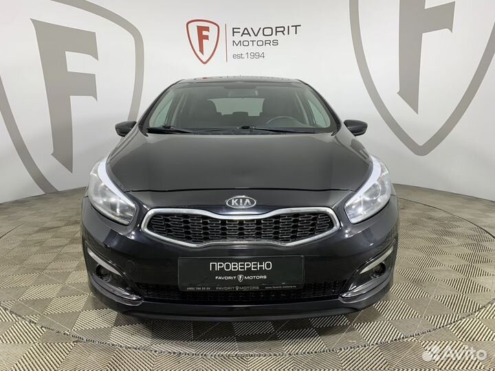 Kia Ceed 1.6 AT, 2016, 213 893 км