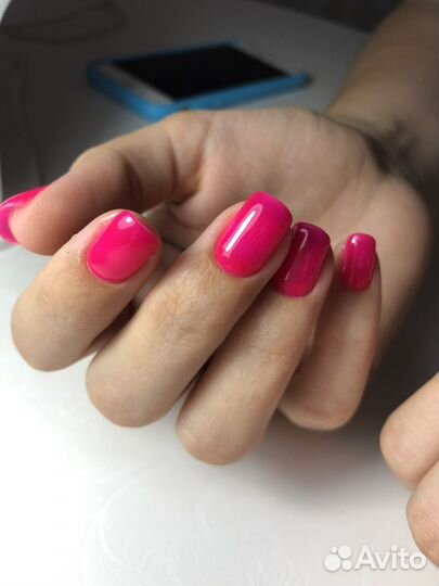 Маникюр, Наращивание