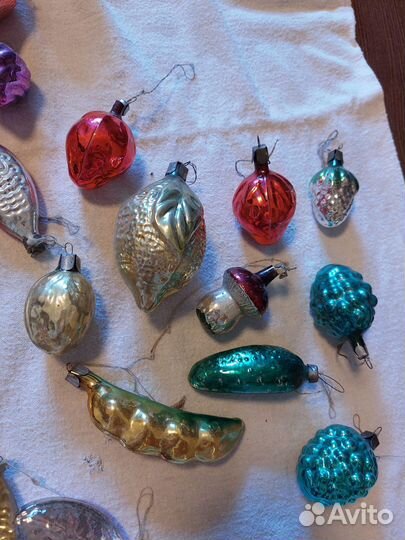 Елочные игрушки СССР