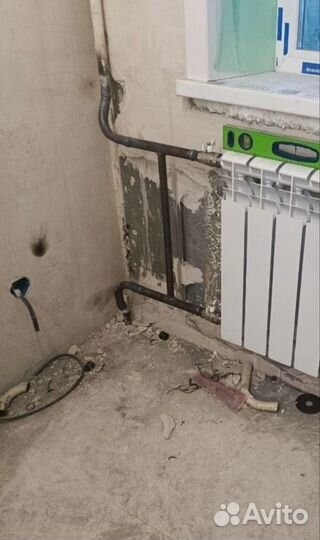 Услуги газосварщика Замена радиатора отопления