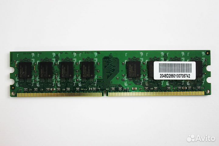 Оперативная память DDR2 2 GB 800 MHz Adata