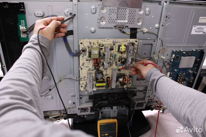 Ремонт телевизоров замена подсветки выезд бесплатн