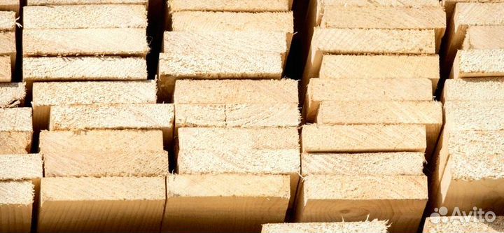 Доска обрезная 1-2 сорт 50х150х6