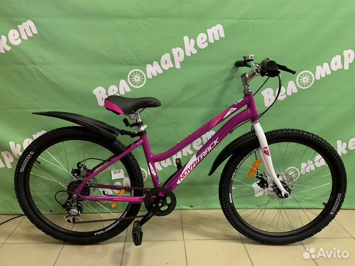 Подростковый велосипед NovaTrack Jenny 24
