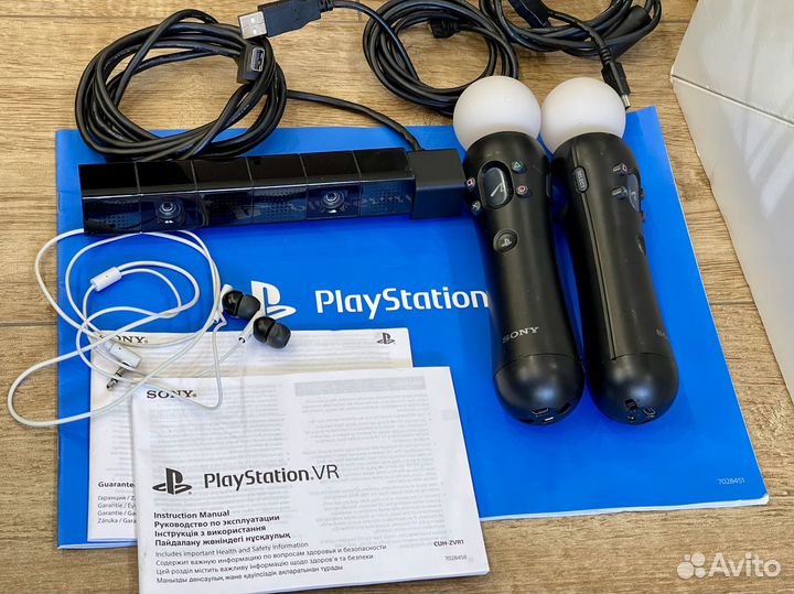 Шлем Sony PS4 VR + камера + два Move (контролеры)
