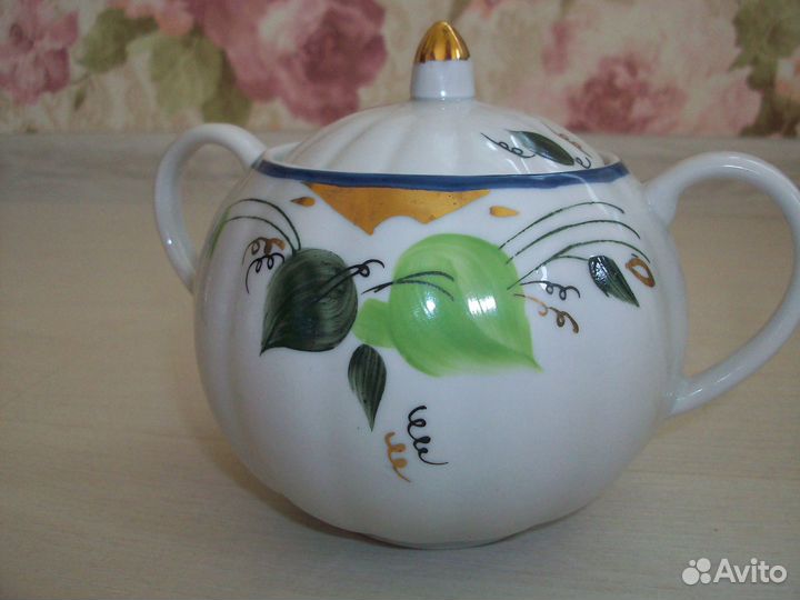 Сахарницы блюдца Дулево Вербилки Барановка СССР от