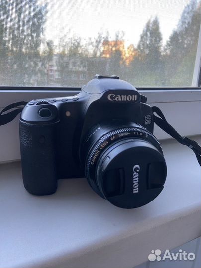 Зеркальный фотоаппарат canon 60d (body)