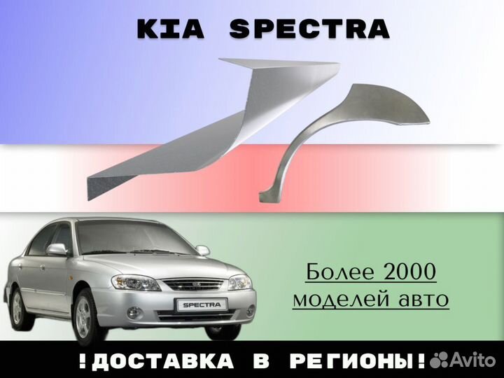 Ремкомплект порогов Kia Sportage